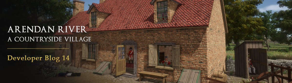 holdfastgame's tweet photo. Join us for a stroll around a countryside village in Arendan River!

Check out our latest developer blog here:
https://t.co/abX8WqKFDY https://t.co/ddnKaMyueB