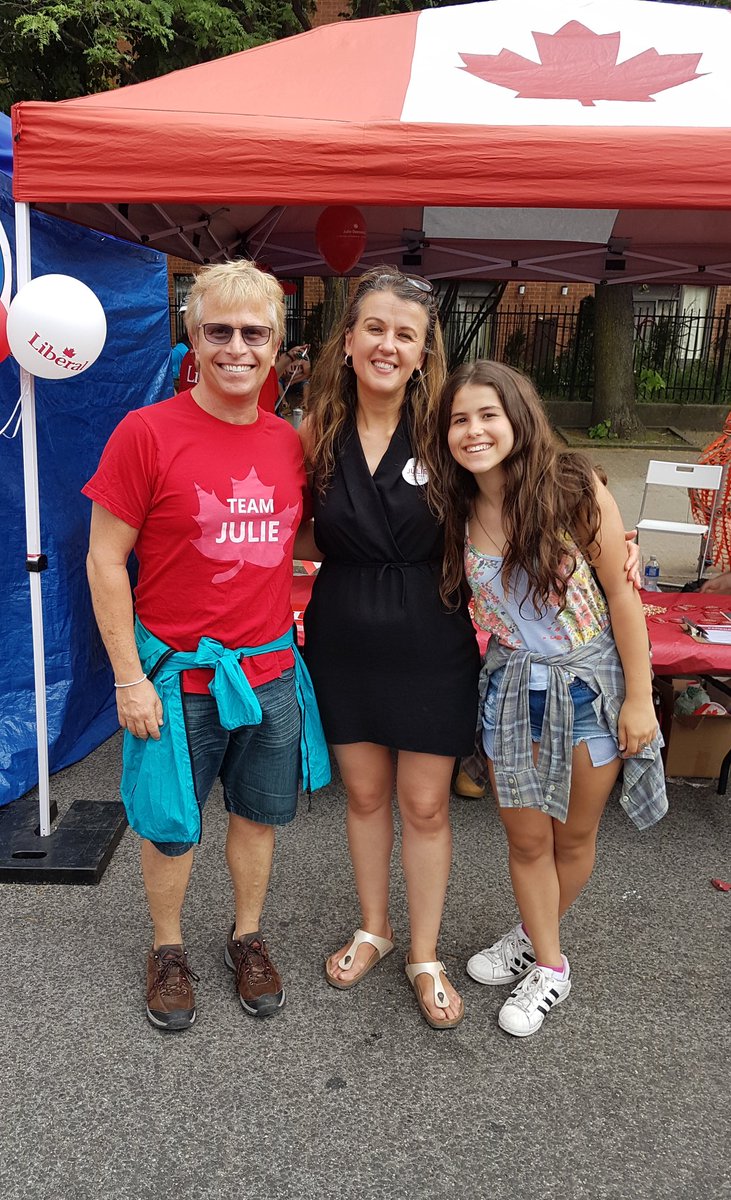 tc_shaun's tweet photo. .@JulieDzerowicz #TeamJulie is at #LiberalBooth today #TDSalsaonStClair come on by! @Carolyn_Bennett @viraniarif @cafreeland #Toronto https://t.co/HweV4q35sb