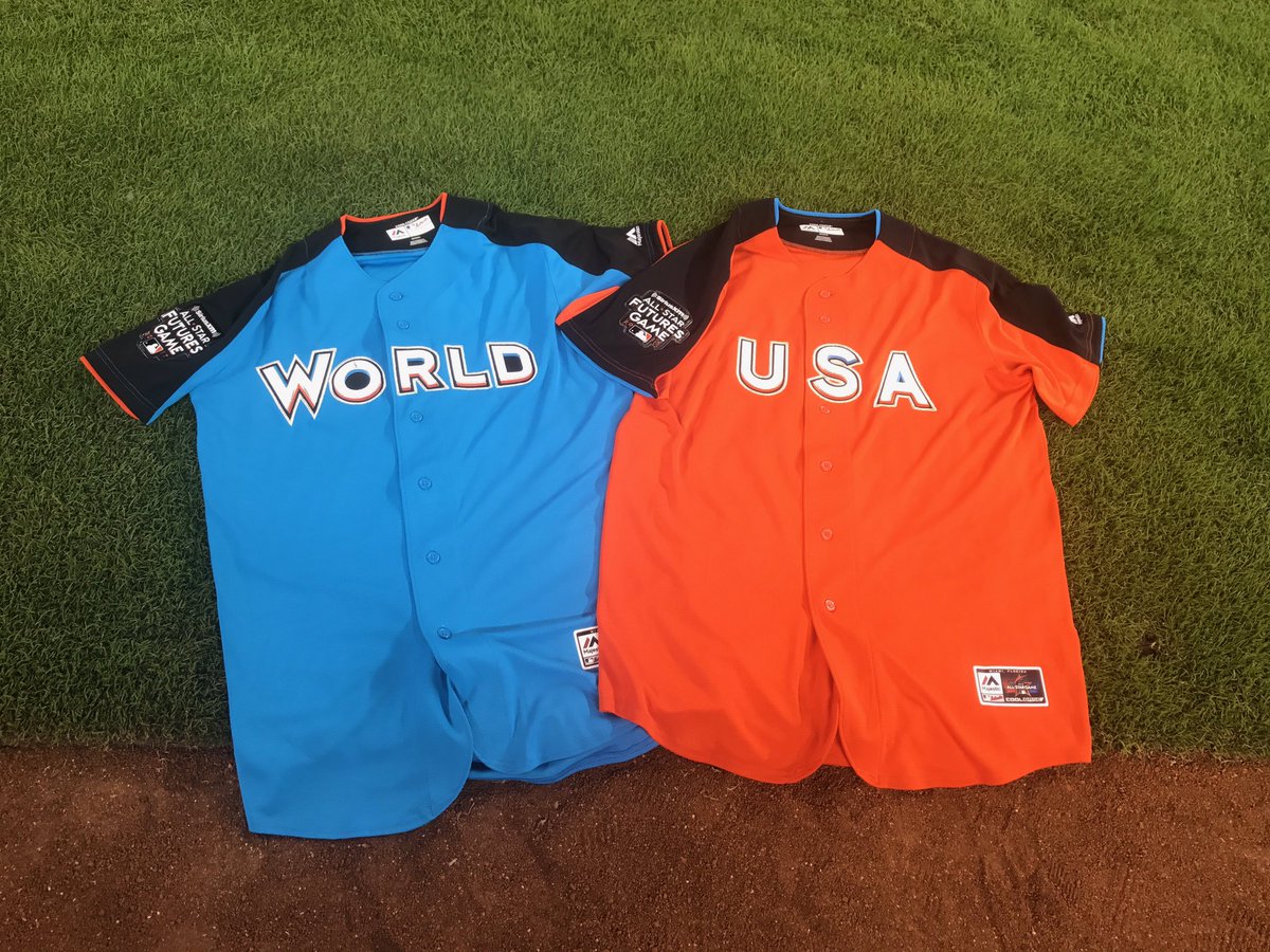 We're underway! RETWEET for a chance at a #FuturesGame jersey and tune in right now!