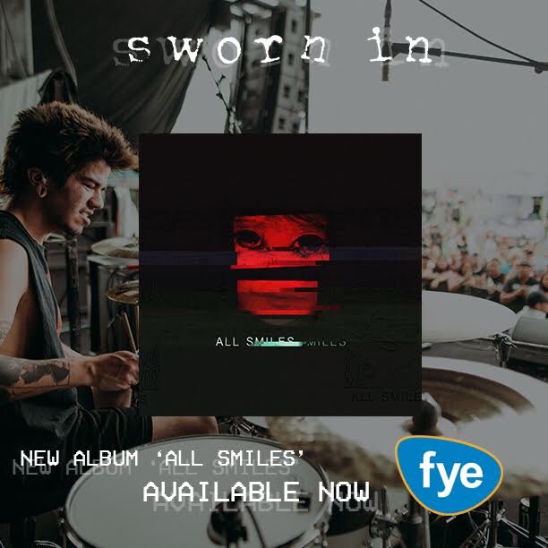 so cool to see our new album in stores. pick up your copy at fye
