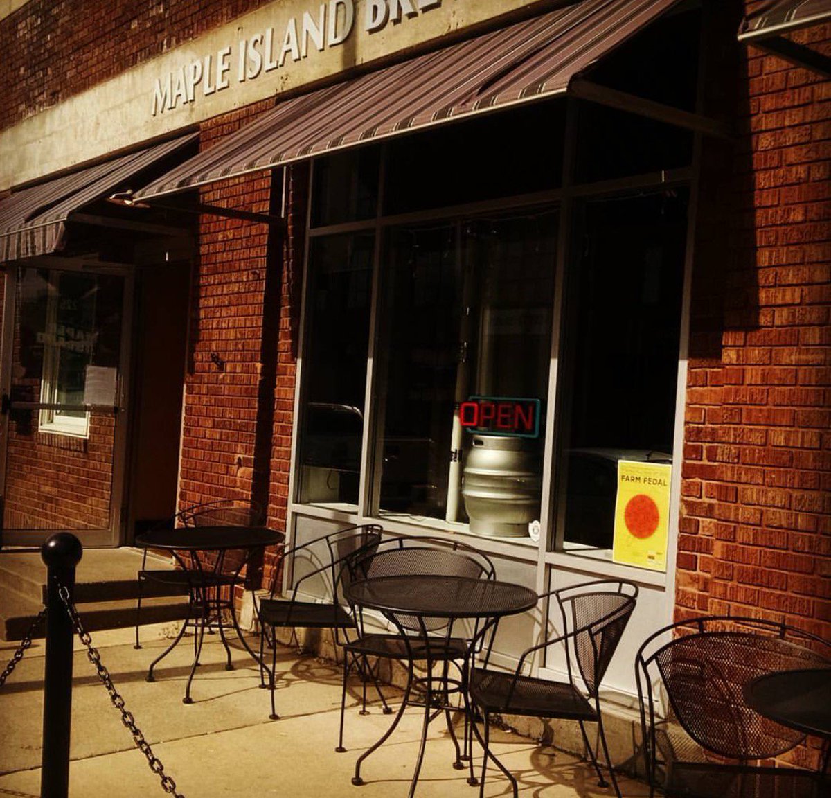 Someone in your clan not a beer drinker? They can enjoy their wine with your beer on our front patio shared with Northern Vineyards Winery
