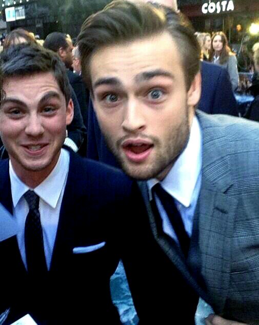 Happy Birthday Douglas Booth!
I hope to see Logan Lerman and Douglas again in one movie.  