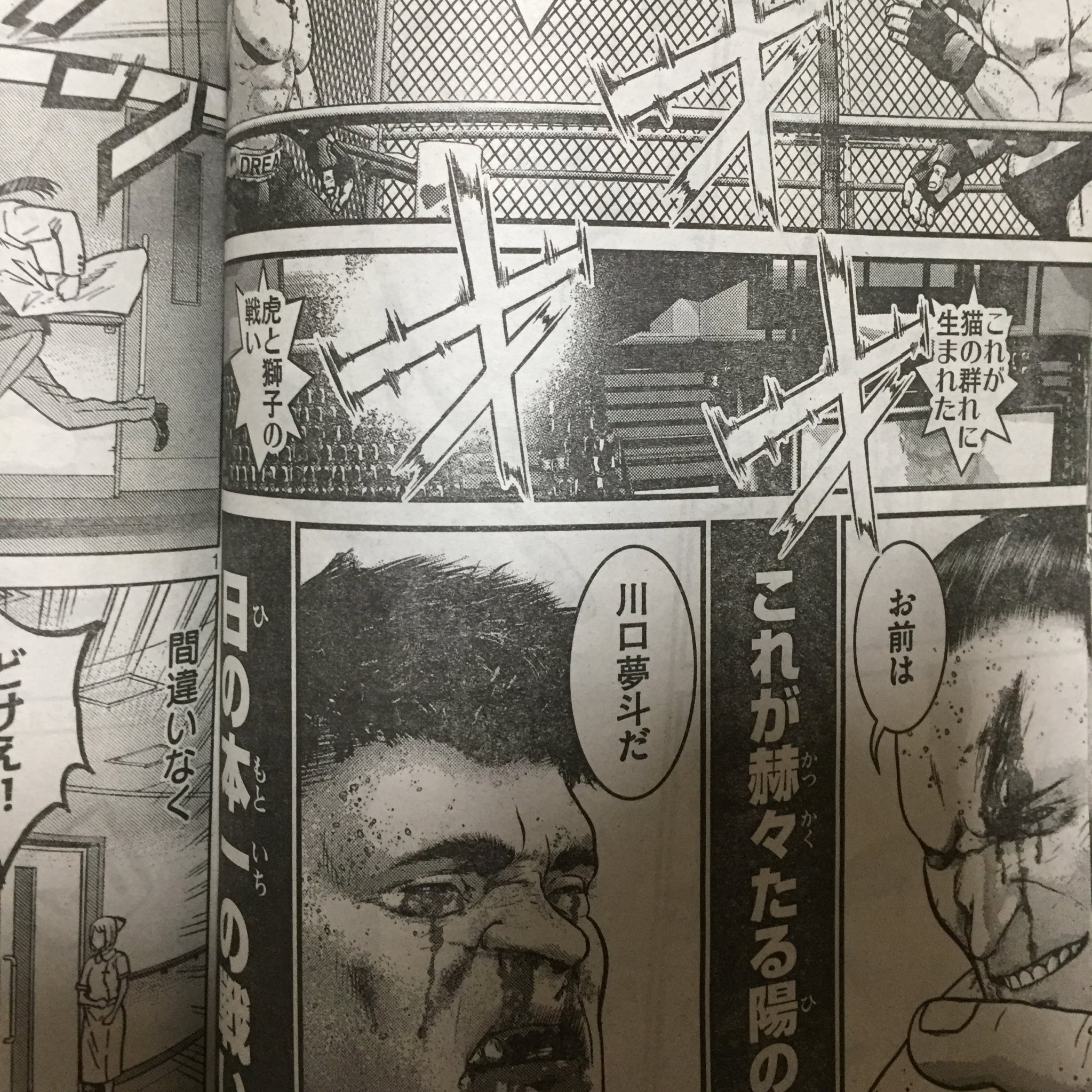 グローバル ホーク ゴリラ On Twitter 喧嘩稼業感想 熱すぎるだろ 喧嘩商売の時に言っていたフラグ通りに両親を思い出し 立ったぞ 川口 ここから逆転は厳しいと思ったが指導者が最高なのだろう まさかの五分まで持ち込んだ 金隆山の最後のセリフもいい お前は俺