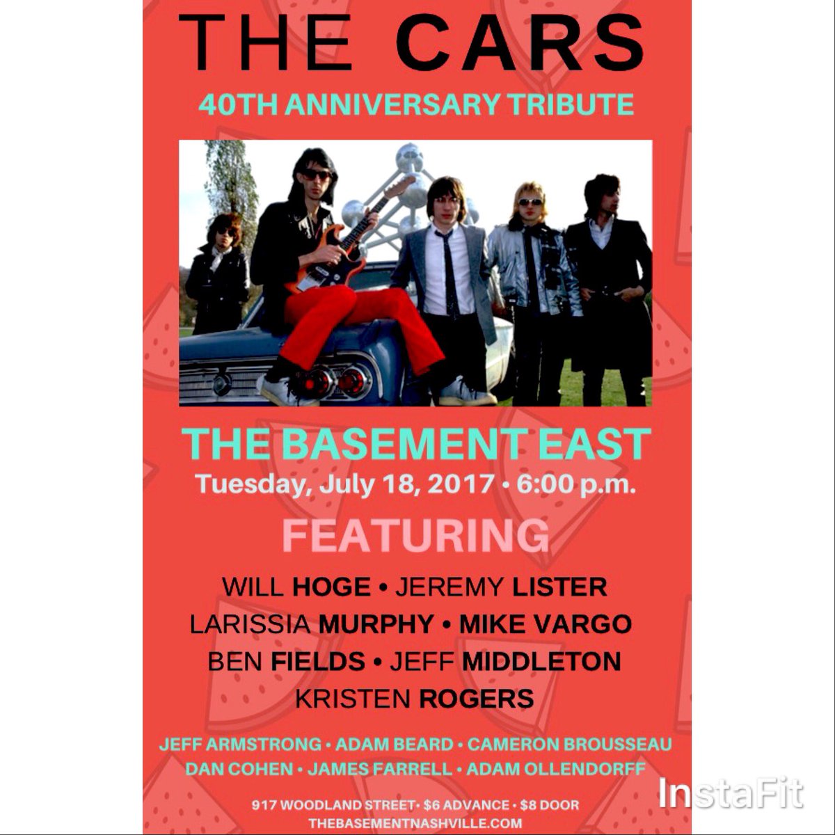 <a href="/ACCE_Updates/">ACCE</a> #AmplifyACCE #ACCE17 After your events July 18, come unwind to the sounds of the 80's #TheCars <a href="/TheBasementEast/">The Basement East</a> 6:00 p.m.