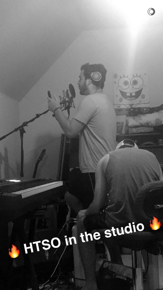 htsoofficial's tweet photo. We hit the studio tonight! Be on the lookout for the new song "Claustrophobic"! https://t.co/ghmeD8sJUO