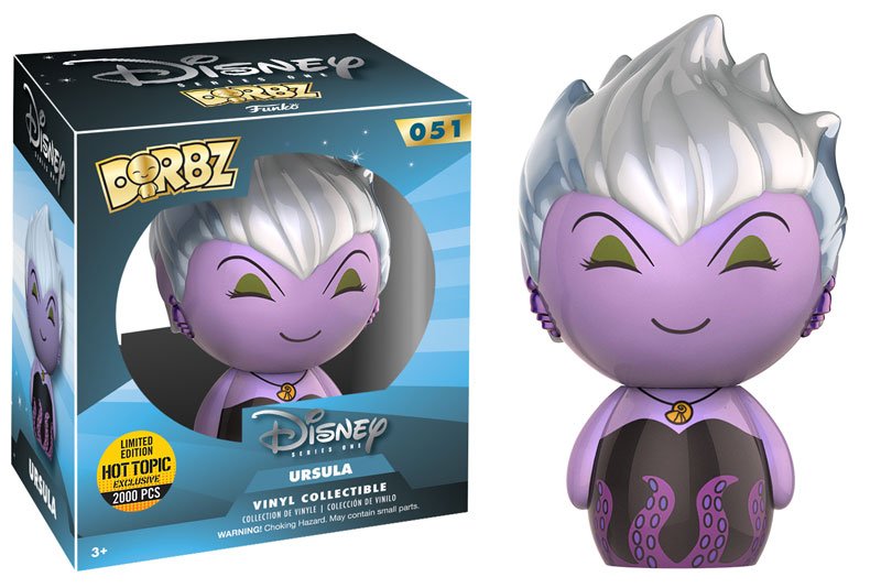 Funko's tweet photo. RT &amp; follow @funko for a chance to win a @HotTopic exclusive metallic Ursula Dorbz! https://t.co/6jkTL6k3xZ