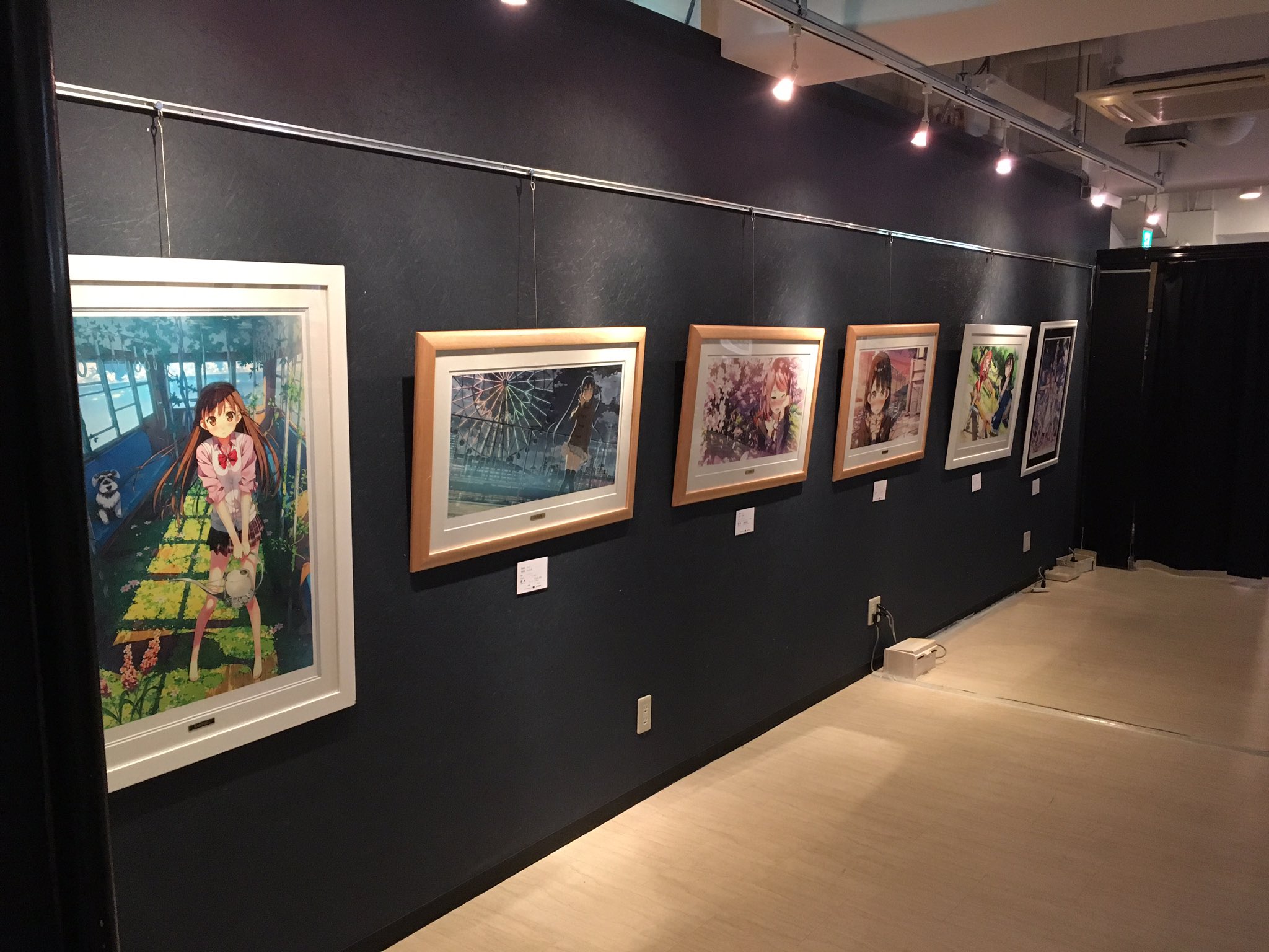 アールジュネス秋葉原 美樹本晴彦新作版画展 本日最終日 甲鉄城のカバネリ 好評開催中 本日11時からオープン中です 是非 お見逃しなく カントク先生の作品や凪白みと先生の作品もあります 甲鉄城のカバネリ 美樹本晴彦 アール