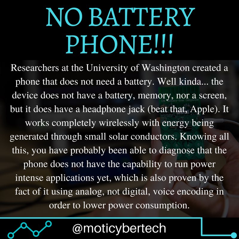 moticybertech's tweet photo. Its the first step into the future of the ultimate smartphone... #smartphone #batteries #future #tech #universityofwashington #uow #tech https://t.co/VLX4CpyPig