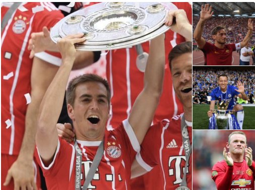 FootballFactly's tweet photo. End of an era 😢

🇩🇪 Lahm
🇪🇸 Xabi Alonso
🇮🇹 Totti
🇬🇧 Terry
🇳🇱 Kuyt
🇬🇧 Rooney

Legends of the game ⚽️🙌 https://t.co/FjZQbtYqb1