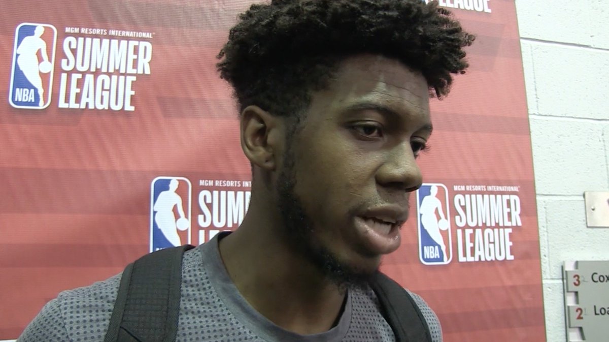 Tyrone Wallace Postgame Interview - 7.9.17  🎙️: on.nba.com/2tybuAT  #VegasJazz https://t.co/TUywZcVPVG