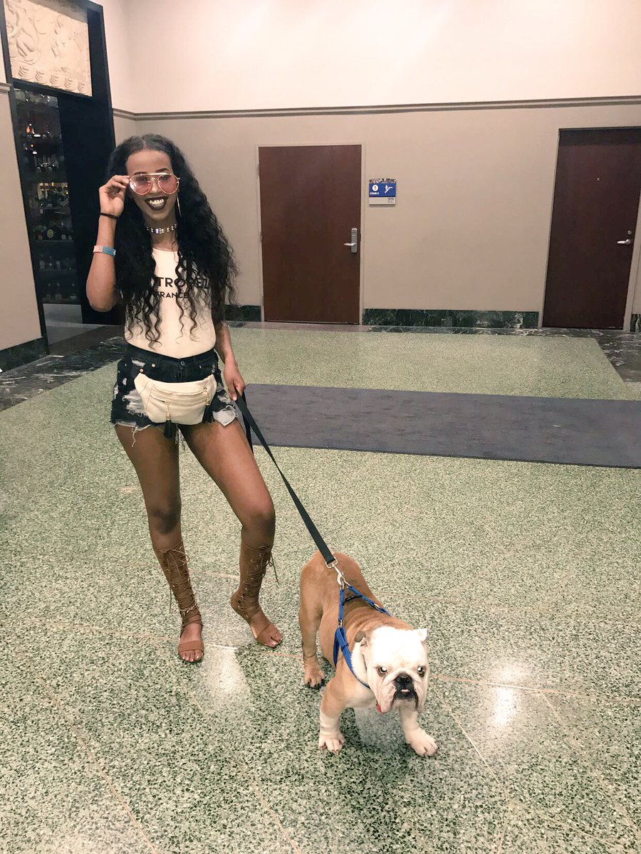 queenfuhness's tweet photo. "Bitch I'm a dog woof"👅🐶 https://t.co/013fbLweSb