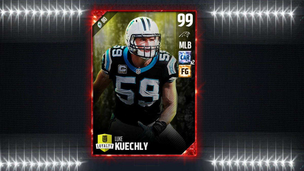 Murray_Football's tweet photo. GIVEAWAY! Follow and RT for a 99 OVR Luke Kuechly!! Ends Friday 14th June! (Xbox One) https://t.co/Dbj7j0irUp