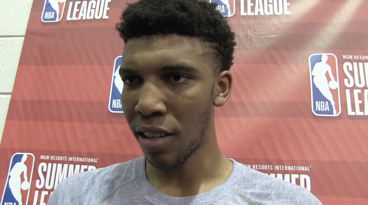 Tony Bradley Postgame Interview - 7.9.17  🎙️: on.nba.com/2sVRp93  #VegasJazz https://t.co/1fYbWhuRDR