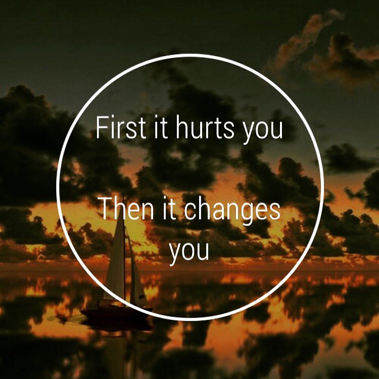 "Pain is just weakness leaving the body" K. Marlantes #changeisgood #personaldevelopment #hustleHard #positivethinking #focusongood #change