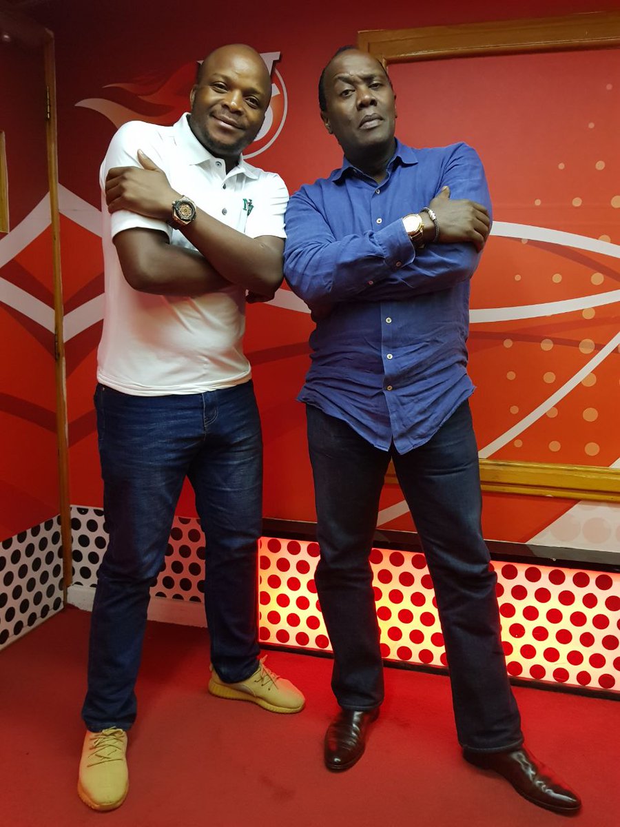 KoinangeJeff's tweet photo. It's a MANIC Monday @Hot_96Kenya with #JeffAndJalasOnHot96.....It's going to be Smmmmmmmmokin!! Spread THE WORD! cc @JalangoMwenyewe https://t.co/GwZFxDfcJN