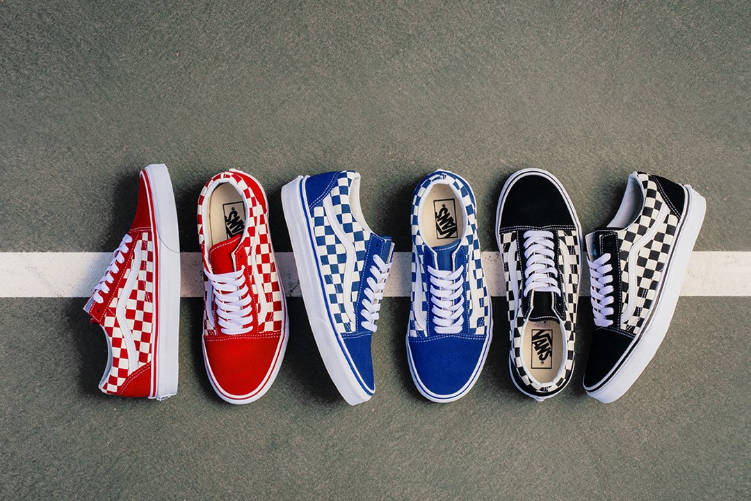 vans checkered old skool zappos