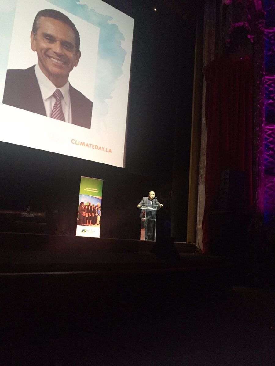 path2positive's tweet image. Sunday Inspiration! "LA is a place of promise and of innovation at a global scale on climate" @romelpascual_la of @CicLAvia #climatedayla