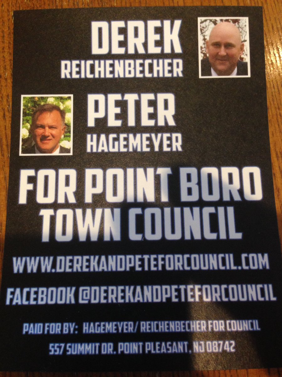 DerekForPoint's tweet photo. Felt great to hop on the cruiser tonight and knock on some doors.  Great to meet new neighbors and talk about #PointPleasant #vote https://t.co/tJ384N4SHB