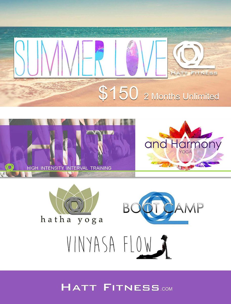 HattJes's tweet photo. #HIIT&amp;Harmony #Hattfitness  #$150Special https://t.co/1cXU2yjYy3