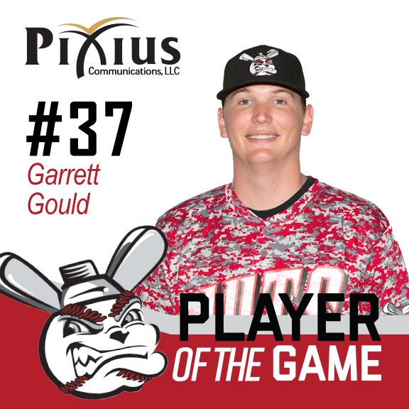 Today's @PixiusComm Player of the Game is <a href="/GarrettGould/">Garrett Gould</a> who struck out a season-high 7 in 5.0 IP! #GoNuts