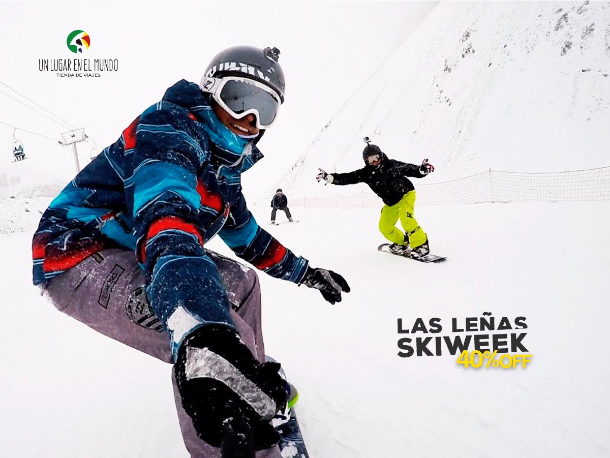 UnLugarViajes's tweet photo. ¿Que estas esperando para sumarte a Las leñas? Elegi SKIWEEK con tus amigos ✌ #ViajaConUnLugar https://t.co/7sXo0dh6zl