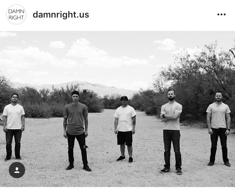 damnrightband's tweet photo. TUCSON ARIZONA! Come catch us LIVE @ The Rock w/ MEMPHIS MAY FIRE &amp; BLESS THE FALL we have tix available $22! They are moving! Wed. Aug. 2nd https://t.co/BKAx6o1pbc