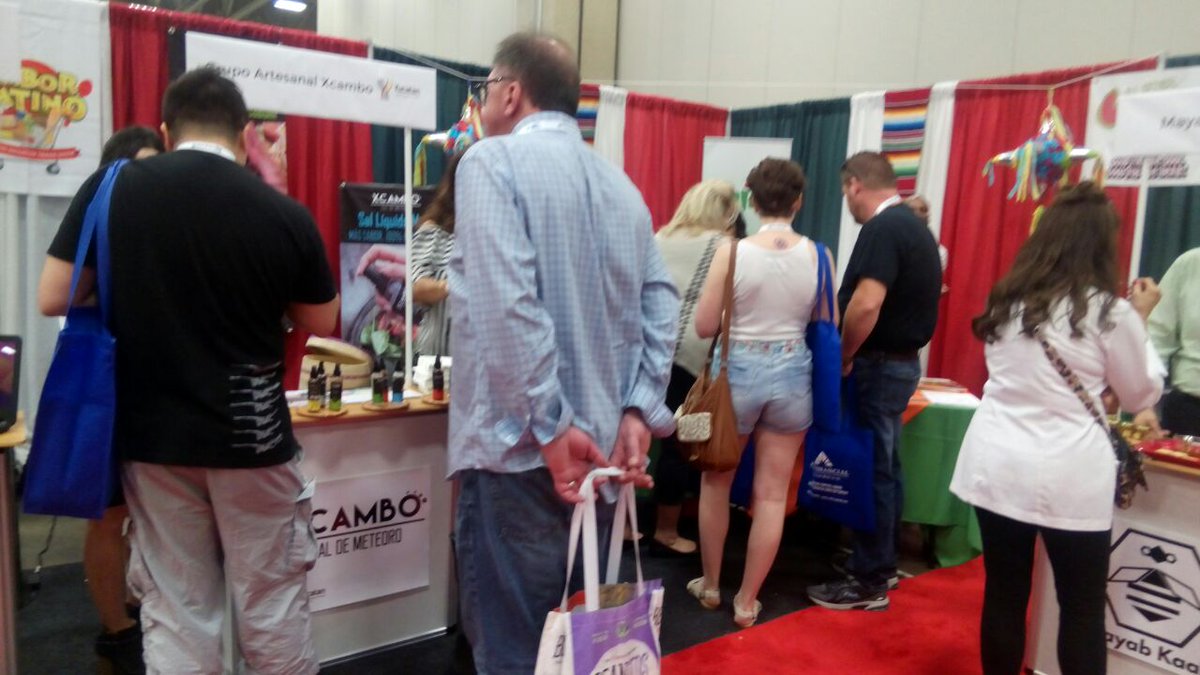 GrupoXcambo's tweet photo. Day 1 at #TRAMarketplace meeting with top players, movers and shakers in Texas! Come on by and see us at booth #1954 #XcamboSalt #LiquidSalt https://t.co/m7cEST1rMi