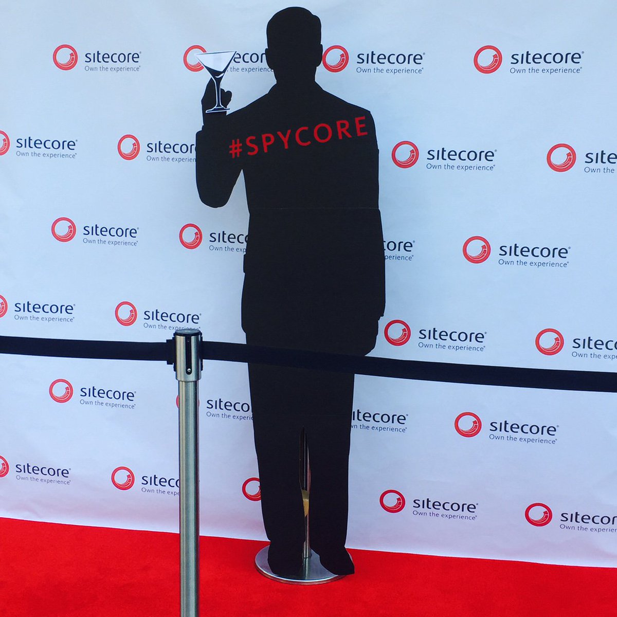 Sitecore's tweet photo. Attention all secret agents: Our "#Spycore" partner appreciation party at the @IntlSpyMuseum is now underway. https://t.co/vLL4qOGv40