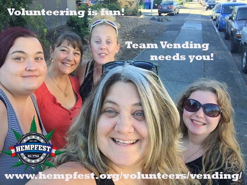 seattlehempfest's tweet photo. Put your customer service skills to use supporting our over 300 vendors https://t.co/riwhR8fSwu https://t.co/uqV8mqwQDa
