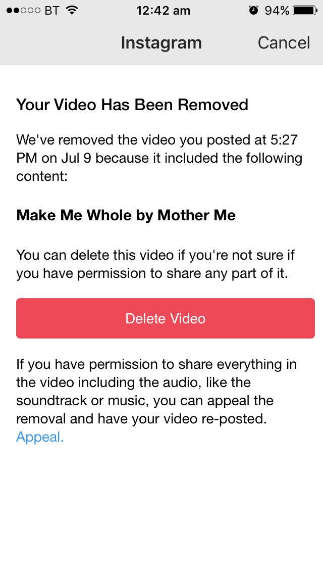 MotherMe_'s tweet photo. Oh the joys of a legit release 🙄 https://t.co/yb2y5cRi1l