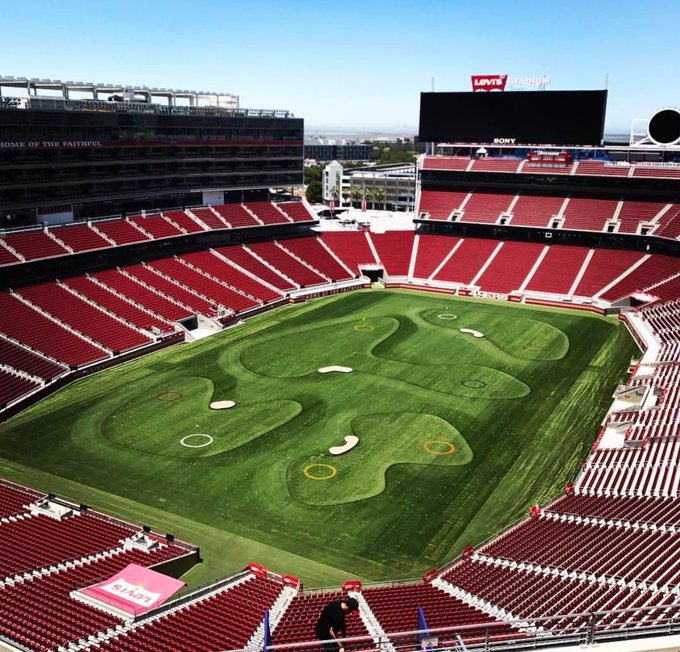 How about a little golf at Levi's Stadium? - Niners Nation