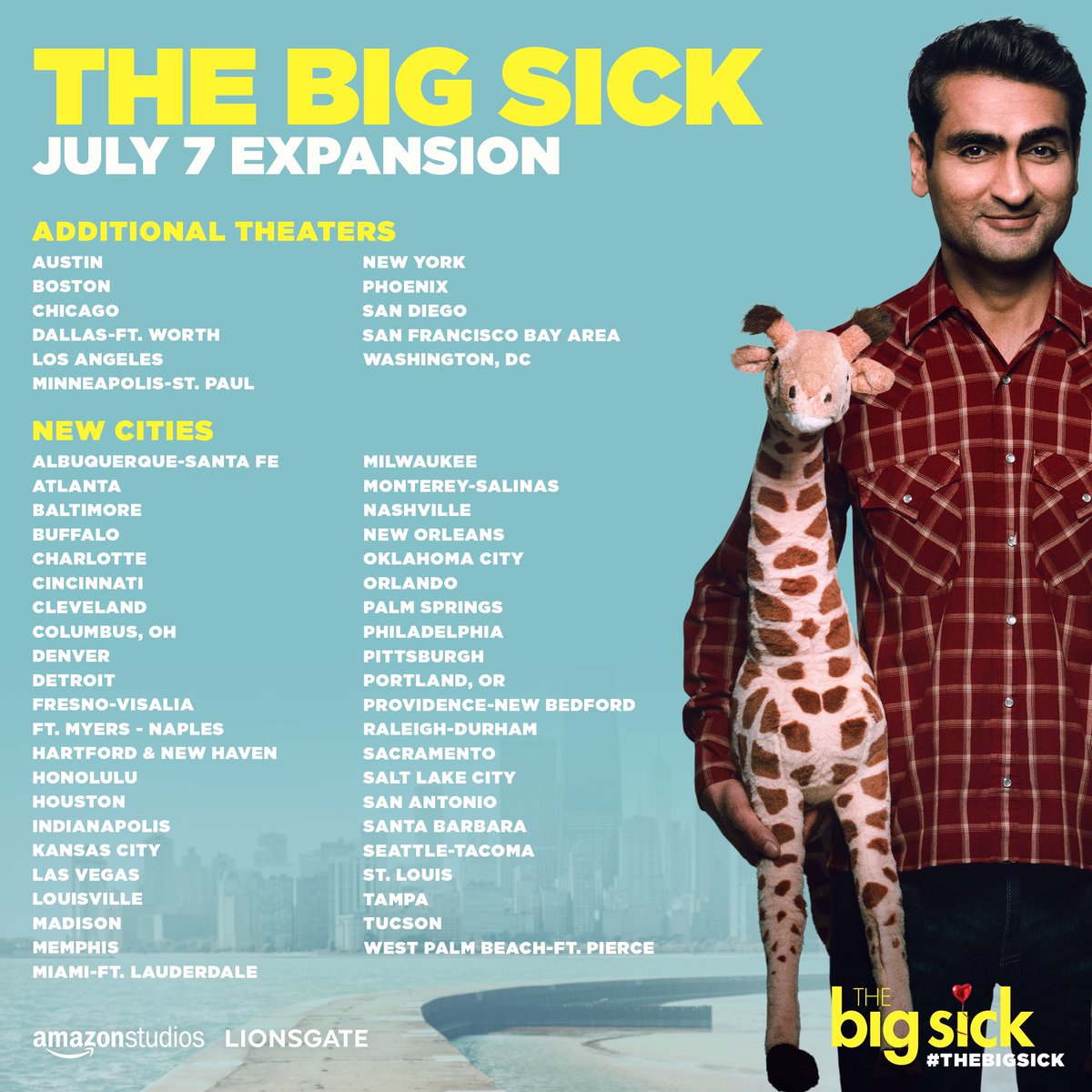 IndoorKids's tweet photo. Go see Indoor Kids: Origin Stories, aka The Big Sick! https://t.co/wdDmQnaOCi
