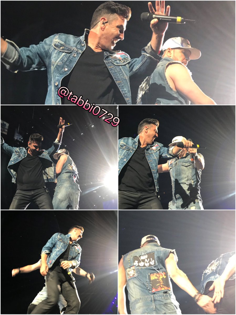 tabbi0729's tweet photo. These two guys make me grin from ear to ear !@DonnieWahlberg @JonathanRKnight #Thankful4NJ #BHLove #TakeMeBackToLastSunday https://t.co/RCdNXofAXw