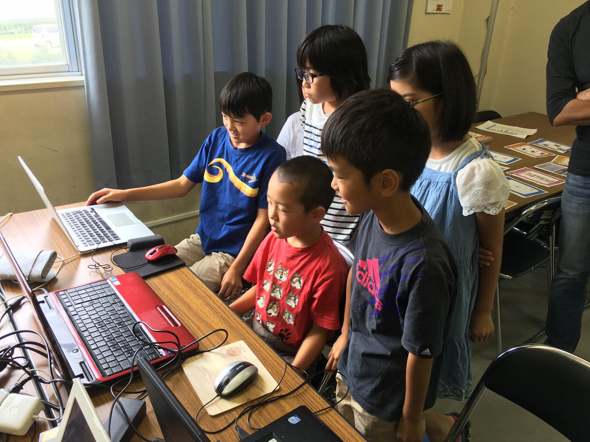 coderdojoyosika's tweet image. 第2回CoderDojo吉賀開催いたしました！ #CoderDojo #吉課町 #Scratch #小学生 #プログラミング #CoderDojo吉賀