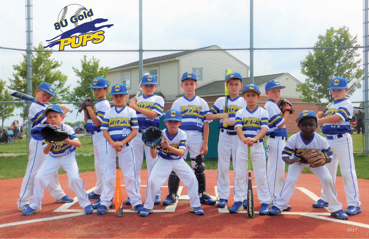 Krisrose04's tweet photo. Great Season Boys!  I cant wait to see what next year brings! 💙⚾️ @CDCPupsBaseball #8UGold #FutureHounds #WeBall #KeepOnPlaying https://t.co/SMCpKNgdWw