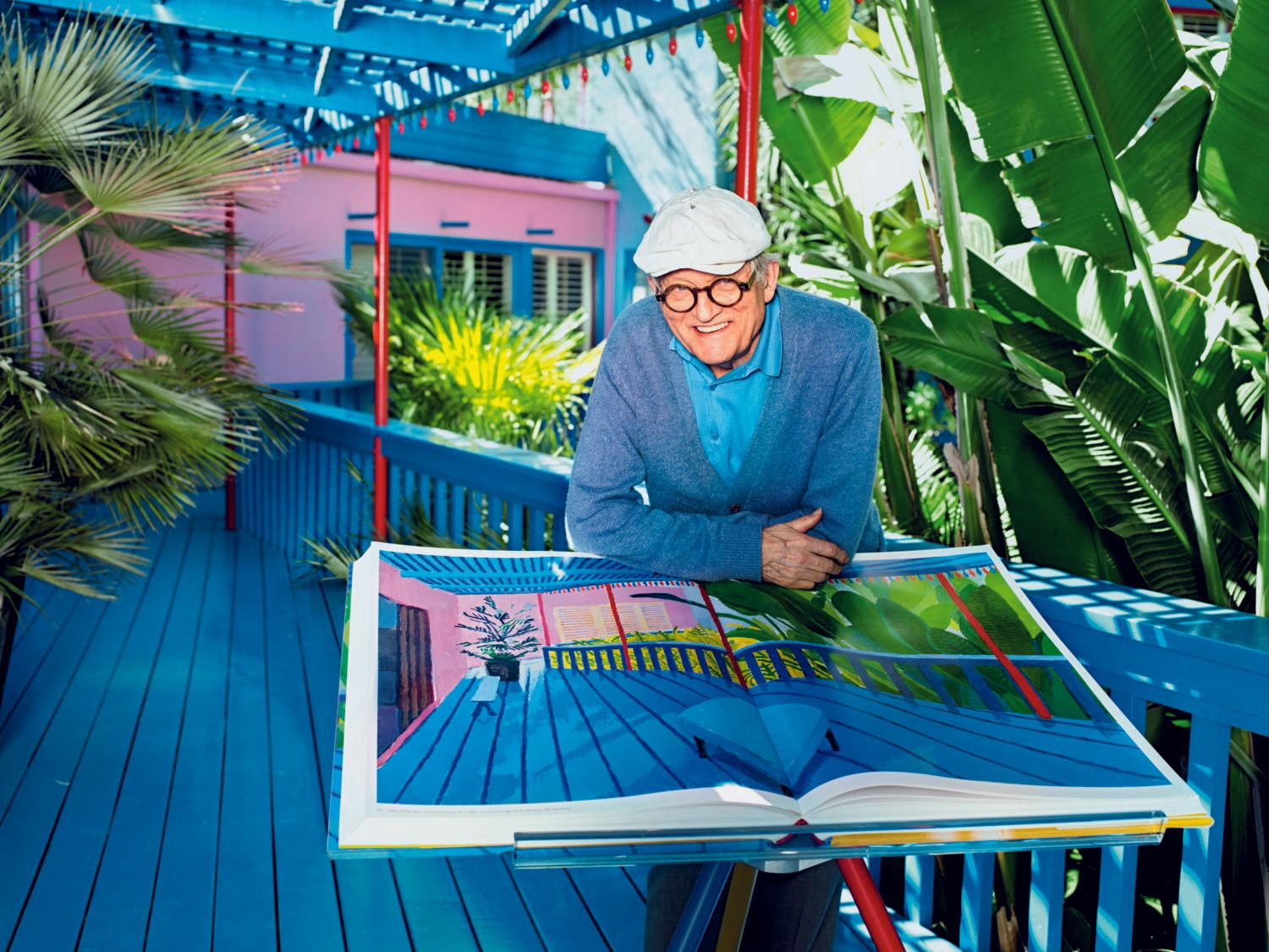 Happy 80th Birthday David Hockney! Click through for the artist\s most iconic paintings 