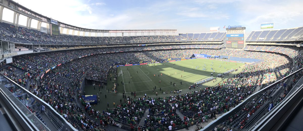 G. Aguirregomezcorta (@zalengades) on Twitter photo Restan 30 min para el debut de <a href="/miseleccionmx/">Selección Nacional</a> y <a href="/LaSelecta_SLV/">La Selecta</a> en la <a href="/CopaOro/">Copa Oro 2019</a>. Aún quedan muchos asientos vacíos. <a href="/ASMexico/">AS México</a> <a href="/US_diarioas/">AS USA Latino</a> Restan 30 min para el debut de <a href="/miseleccionmx/">Selección Nacional</a> y <a href="/LaSelecta_SLV/">La Selecta</a> en la <a href="/CopaOro/">Copa Oro 2019</a>. Aún quedan muchos asientos vacíos. <a href="/ASMexico/">AS México</a> <a href="/US_diarioas/">AS USA Latino</a>