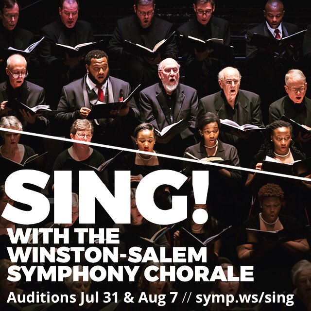 Symphony_Chorus's tweet photo. NEW SINGERS - sing with the Symphony Chorale! Sign up for your audition TODAY! https://t.co/61KJNL86dQ