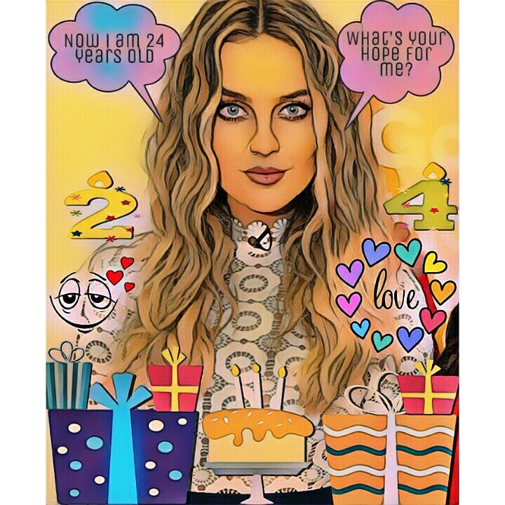 Happy birthday perrie edwards   wish you all the best sweety 