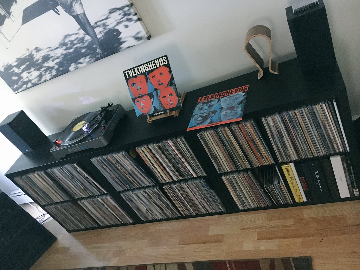 Matt_Raymond's tweet photo. I occasionally listen to records. #vinyl #vinylrecords #records #music #talkingheads #remaininthelight #onceinalifetime https://t.co/fgprIcfyOJ