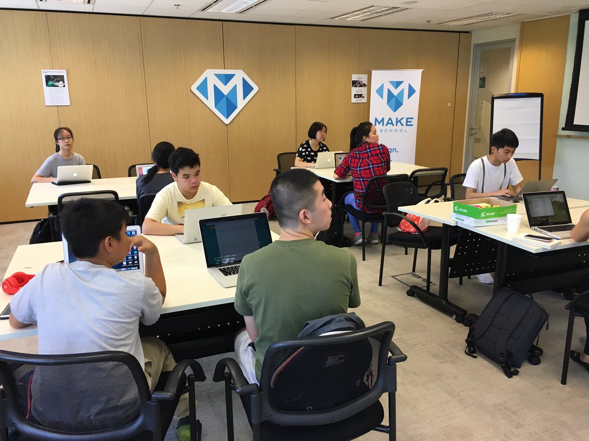 CrispianFarrow's tweet photo. App Dev Summer Camp @ESF_comm with @MakeSchool getting started! #ios #coding #appdevelopment #esfice https://t.co/NsGM95r0ft