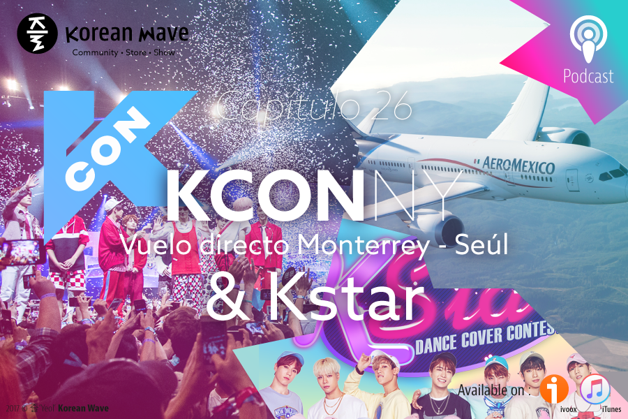 ykoreanwave's tweet photo. #YKW 26: #KConNY, Vuelo #MTY-#Seúl & #KStar
¡Esperamos disfruten este Podcast de la Ola Coreana! ¡Feliz #KSunday!
https://t.co/lPDKxW976z https://t.co/k3VjlMe8wt