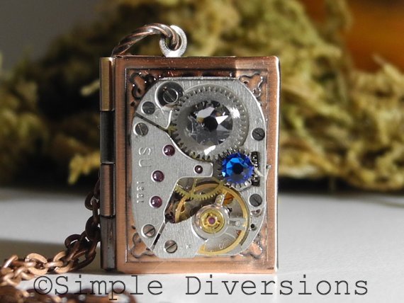 cjluke2004's tweet photo. Steampunk Book Locket Blue September Birthstones Vintage Watches Movements… https://t.co/8j9o1efou1 #WatchMovements https://t.co/c7iIJdOv5P
