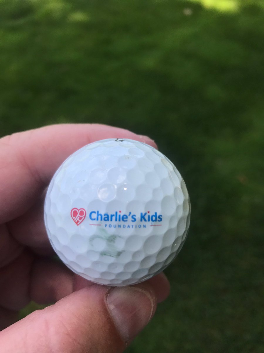 Charlies_Kids's tweet photo. This was found in the creek on #15 @ValhallaGolf -- hmmmm. Who do you think left it?? #golf #charlieskids #slicedit โณ๏ธ๐๏ธ https://t.co/WmkJYEasMk