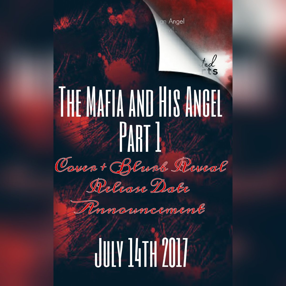 AuthorLy_James's tweet photo. JULY 14th, The cover + blurb of TMAHA: Part 1 reveal. AND release date announcement, which will be very soon after July 14th! #TMAHA https://t.co/Cwm7eGqO0B
