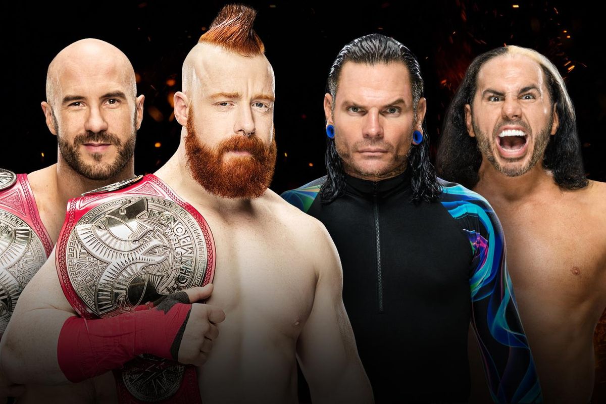 ZackDeporte's tweet photo. 🚩HISTÓRICO🚩

Cesaro &amp; Sheamus vs. Hardy Boyz es oficialmente la lucha titular en parejas más larga en los últimos 45 AÑOS #WWEGBOF #DatosWWE https://t.co/UAc4Nf76e9