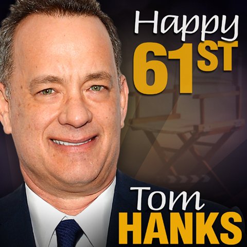 HAPPY BIRTHDAY to Tom Hanks, who turns 61 today! 