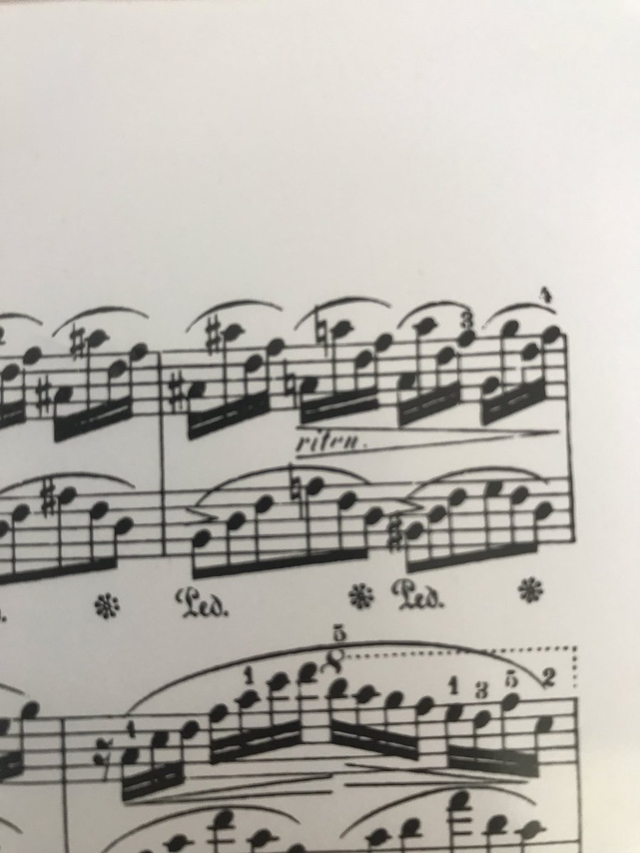 jxmickey's tweet photo. When the composer coming at you with octuplets over sextuplets at 🎵=162 but he leaves a "riten..." for you to rest https://t.co/hyJx81L9sW