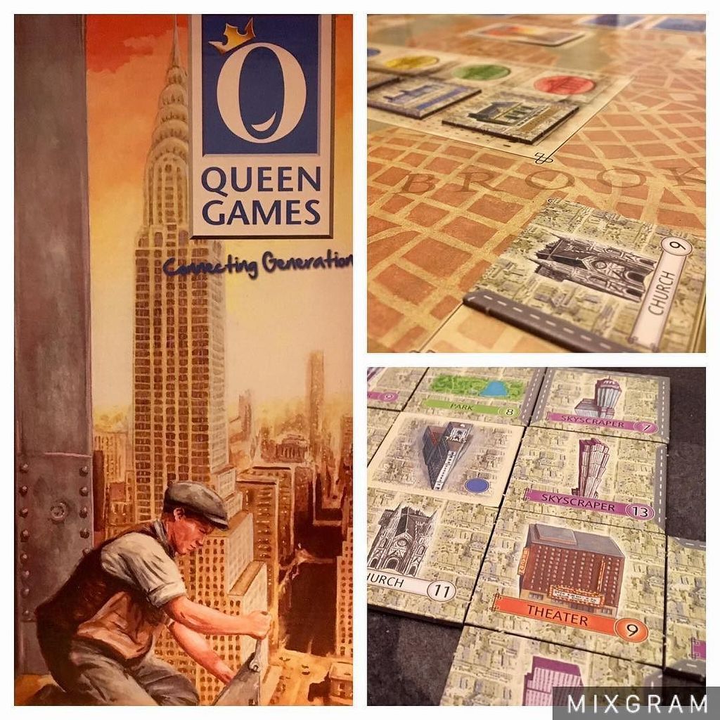 2lunas's tweet photo. A quick game of New York before @illustratorgal us there next week #juegodemesa #tabletopgames #boardgameoftheweek… https://t.co/XGM3Nd6hAd https://t.co/Ph2SHjCWSt