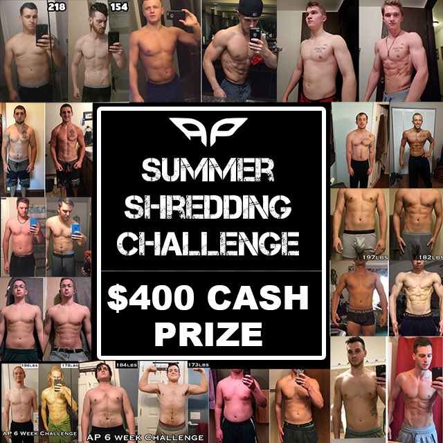 apfitcda's tweet photo. We have a huge Summer Shredding Challenge going on! You could win 400 bucks and look better than ever. Sign up here: https://t.co/NdM4uxvym2 https://t.co/4vnYUsXmGX